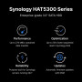 Жорсткий диск для сервера Synology 3.5" 4TБ SATA 7200 (HAT5300-4T) Жорсткий диск для сервера Synology 3.5" 4TБ SATA 7200 (HAT5300-4T)