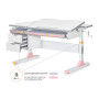 Парта Mealux Hamilton Multicolor Pink Lite (BD-680 W/G MC + PN Lite) Парта Mealux Hamilton Multicolor Pink Lite (BD-680 W/G MC + PN Lite)