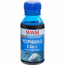 Чорнило WWM Epson XP-600/XP-605/XP-700 100g Cyan (E26/C-2)