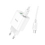 Зарядний пристрій HOCO C80A Plus Rapido PD20W+QC3.0 charger set(C to C) White (6931474779908) Зарядний пристрій HOCO C80A Plus Rapido PD20W+QC3.0 charger set(C to C) White (6931474779908)