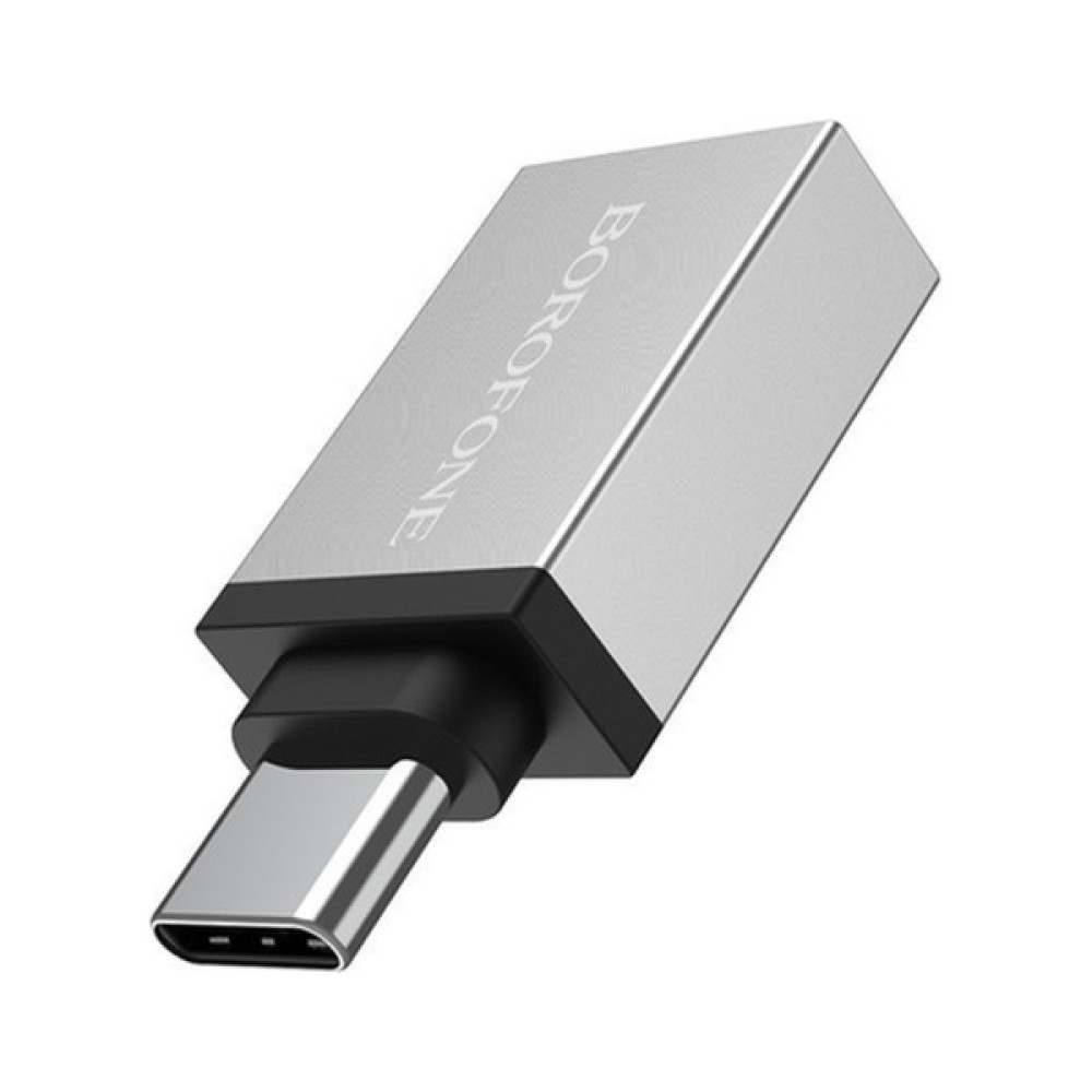 Дата кабель OTG USB 3.0 AF to USB-C BOROFONE (6957531090328)
