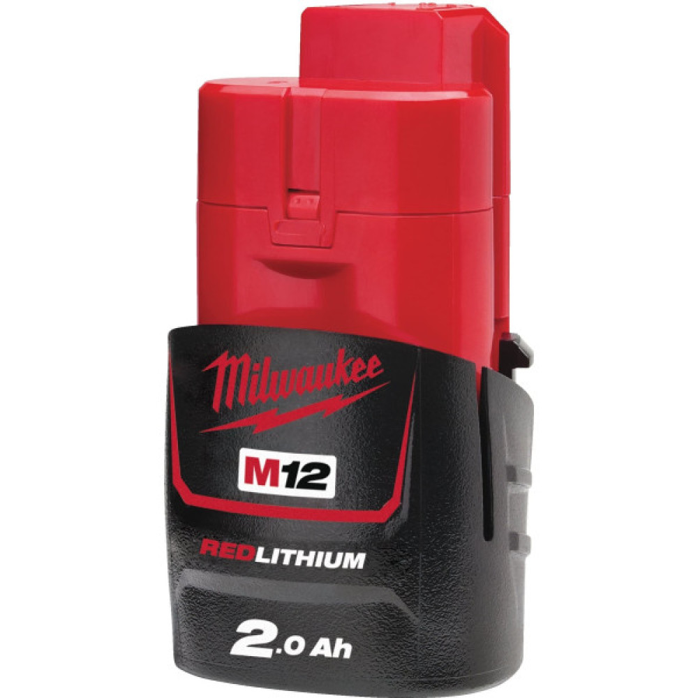 Набір акумулятора та зарядного пристрою Milwaukee NRG-502 12В 1х2А·год Redlithium M12 18В 2х5А·год Redlithium M18 ЗП M12-18FC