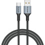 Дата кабель USB 2.0 AM to USB-C 1.2m black Verbatim (31843) Дата кабель USB 2.0 AM to USB-C 1.2m black Verbatim (31843)