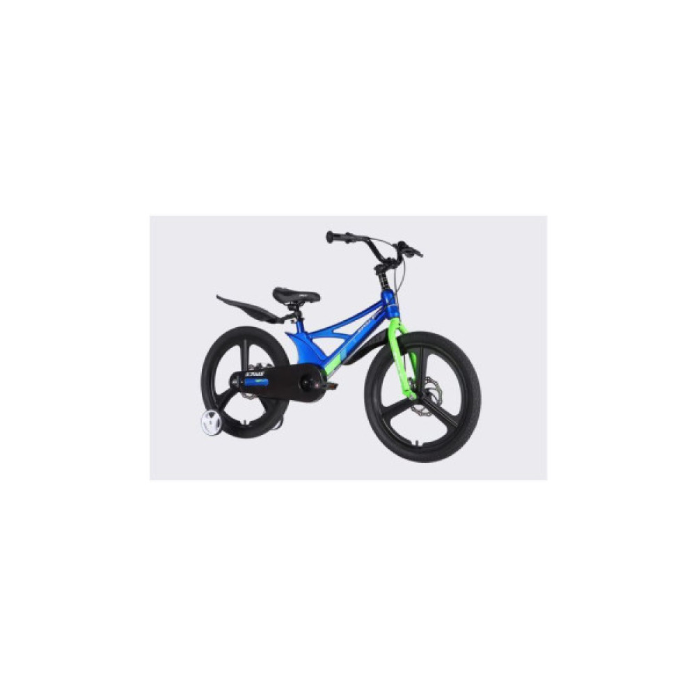 Велосипед Space 20" KID STAR DD рама-11" MG 2026 синій з зеленим (OPS-SK-20-048)