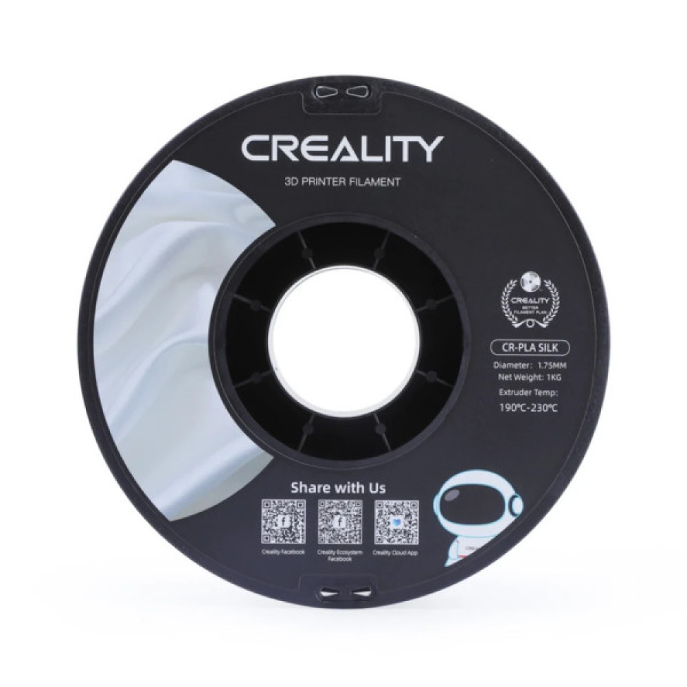 Пластик для 3D-принтера Creality PLA silky shine 1кг, 1.75мм, gold (3301120001)