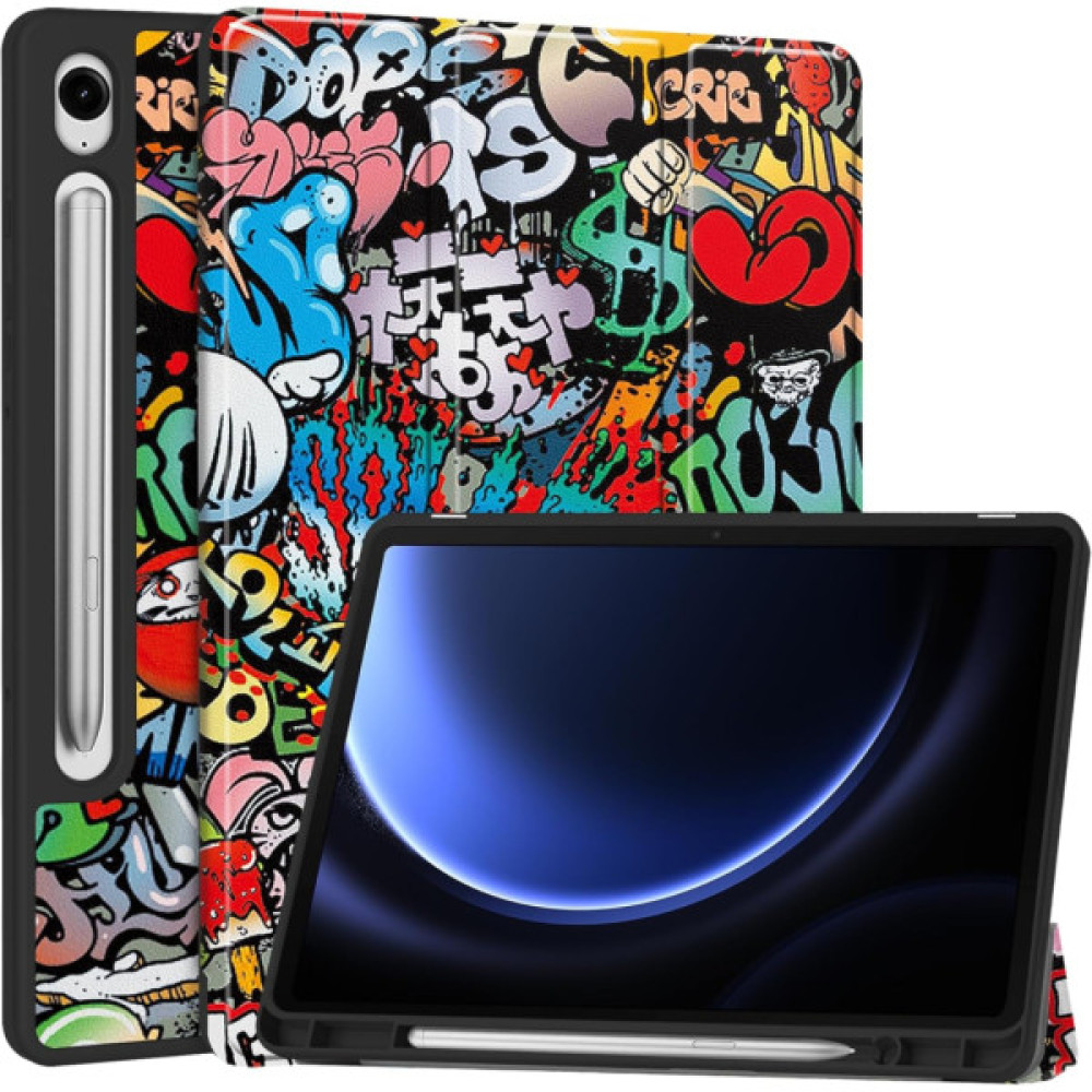 Чохол до планшета BeCover Flexible TPU Mate Samsung Galaxy Tab S10 FE (SM-X520/SM-X526) 10.9" Graffiti (713270)