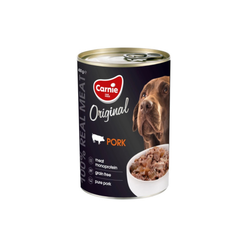 Консерви для собак Carnie Original Mono Protein Свинина 400 г (4820255193526)