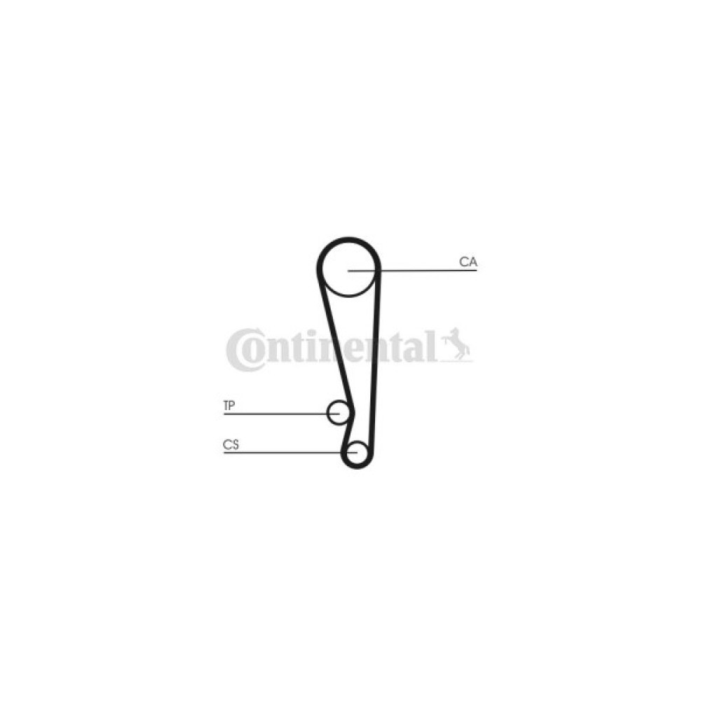 Ремінь ГРМ CONTITECH CT1024