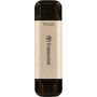 USB флеш накопичувач Transcend 512GB JetFlash 930C Gold-Black USB 3.2/Type-C (TS512GJF930C)