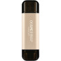 USB флеш накопичувач Transcend 512GB JetFlash 930C Gold-Black USB 3.2/Type-C (TS512GJF930C)