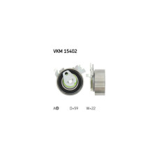 Ролик натягувача ременя SKF VKM 15402