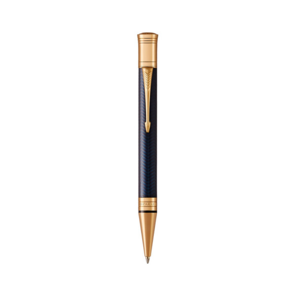 Ручка кулькова Parker DUOFOLD Prestige Blue Chevron GT BP (96 032)