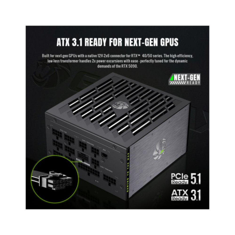 Блок живлення Gamemax 1000W (Lion core 1000P)
