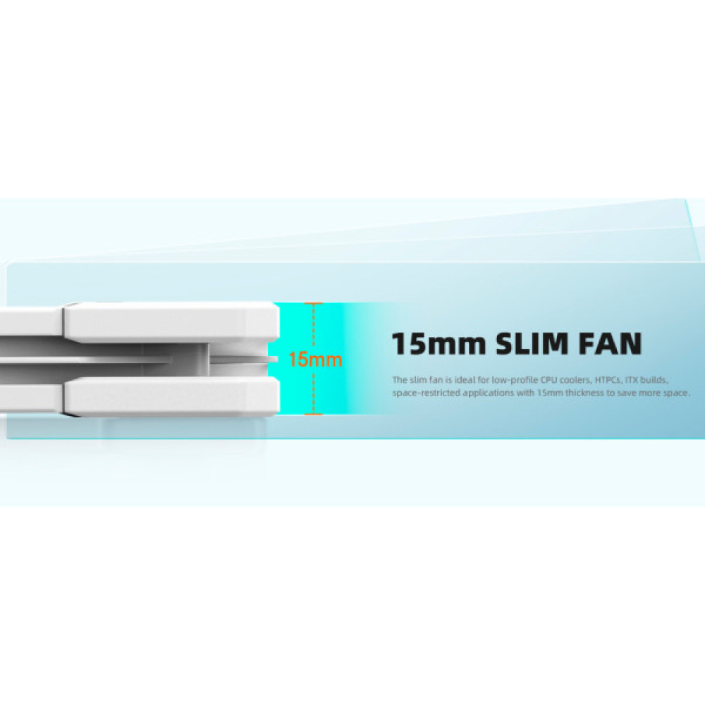 Кулер до корпусу ID-Cooling TF-12015-W