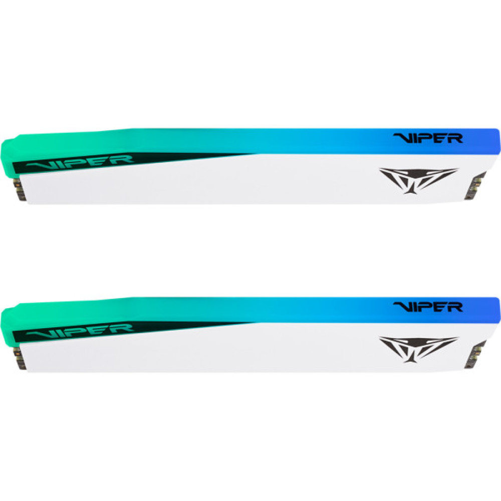Модуль пам'яті для комп'ютера DDR5 32GB (2x16GB) 6200 MHz Viper Elite 5 RGB Patriot (PVER532G62C42KW)