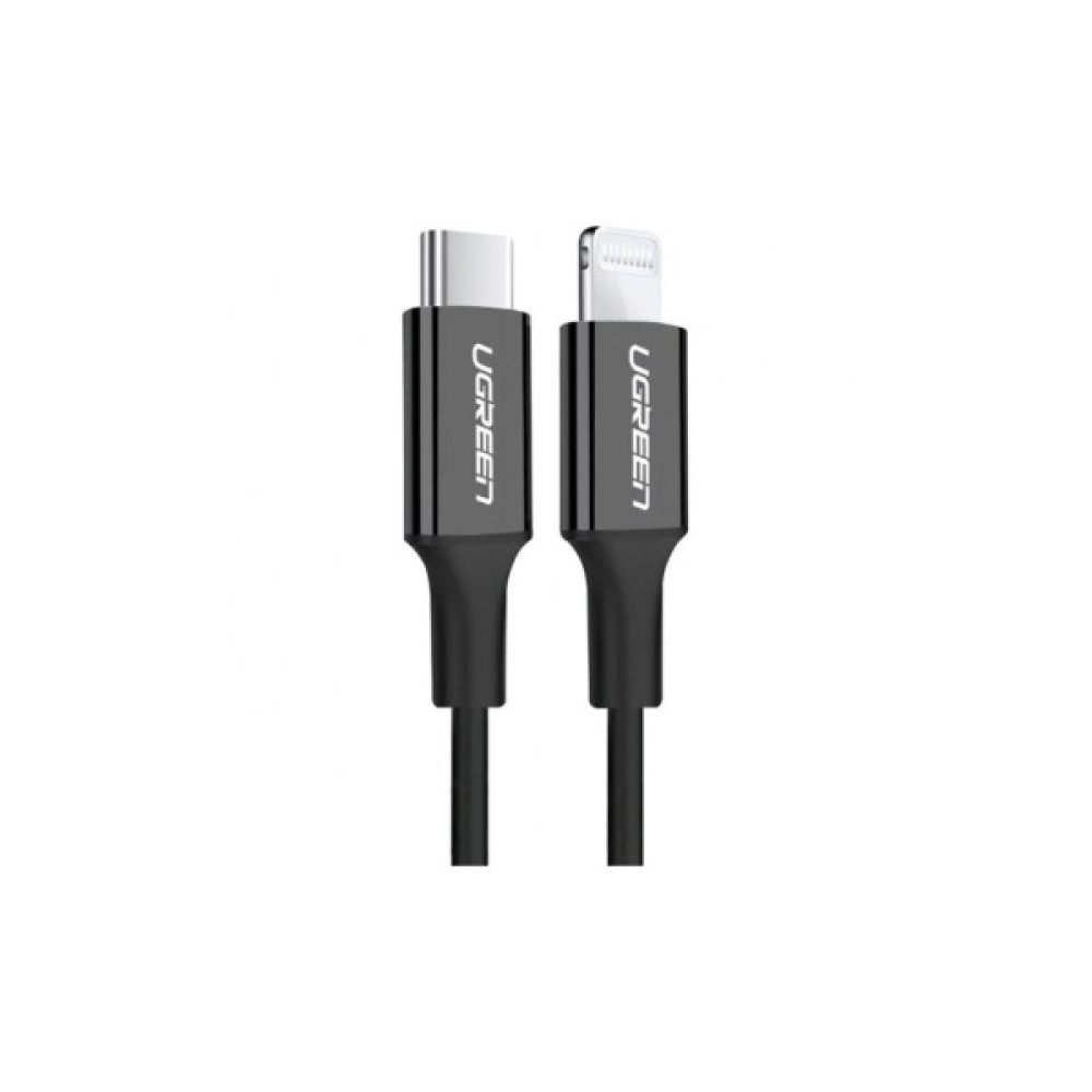 Дата кабель USB-C to Lightning 2.0m 3A US171 black UGREEN (60752)