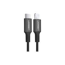 Дата кабель USB-C to Lightning 2.0m 3A US171 black UGREEN (60752) Дата кабель USB-C to Lightning 2.0m 3A US171 black UGREEN (60752)