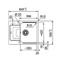 Мийка кухонна Franke Urban UBG 611-62 (114.0716.708)
