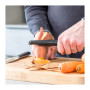 Овочечистка KitchenAid Classic вертикальна 22 см чорний (KCG112OHOBE)