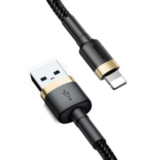 Дата кабель USB 2.0 AM to Lightning 1.0m 1.5A gold-black Baseus (CALKLF-BV1) Дата кабель USB 2.0 AM to Lightning 1.0m 1.5A gold-black Baseus (CALKLF-BV1)