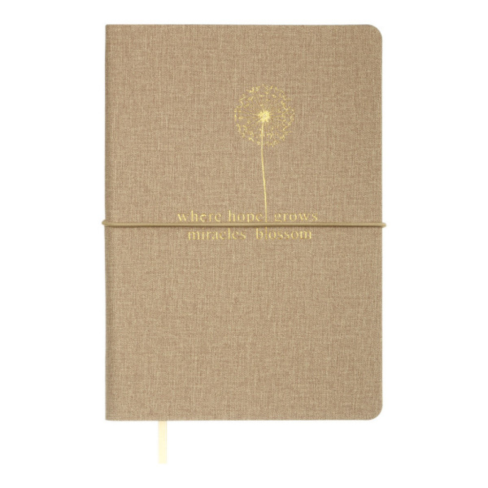 Книга записна Buromax Nice 96 аркушів А5 у клітинку бежевий (BM.295115-28)
