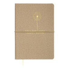Книга записна Buromax Nice 96 аркушів А5 у клітинку бежевий (BM.295115-28)