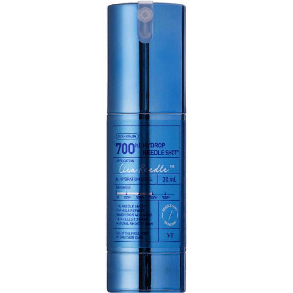 Сироватка для обличчя VT Cosmetics Hydrop Reedle Shot 700hL Бустер зі спікулами (700) для глибокого зволоження 30 мл (8803463007560)