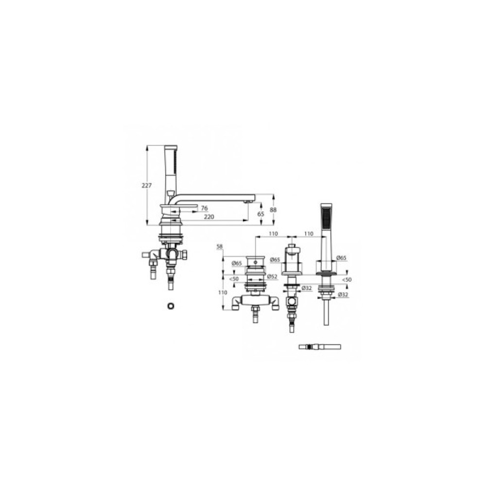 Змішувач KLUDI E2 (494470575)