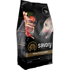 Сухий корм для собак Savory Adult All Breeds rich in Fresh Duck and Rabbit 1 кг (4820232630167) Сухий корм для собак Savory Adult All Breeds rich in Fresh Duck and Rabbit 1 кг (4820232630167)