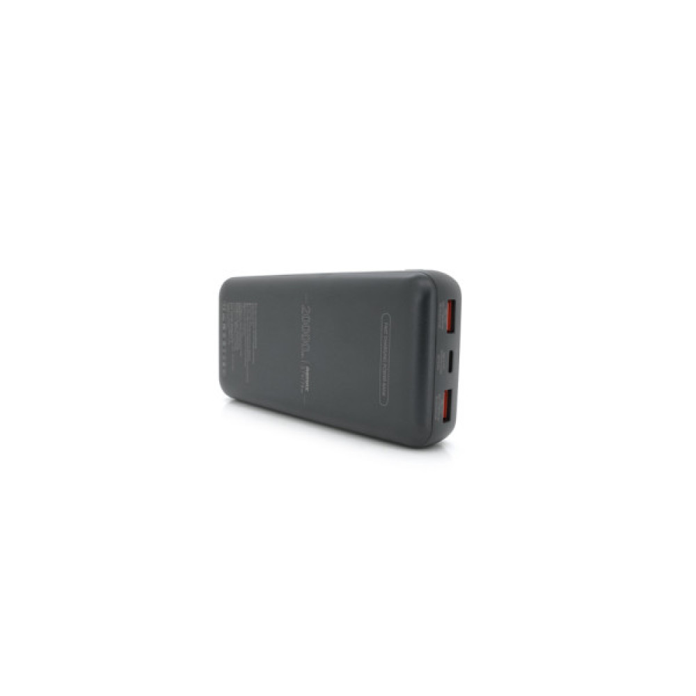 Батарея універсальна Remax 20000mAh, 22.5W, 2*USB+Type-C, Black (RPP-623)