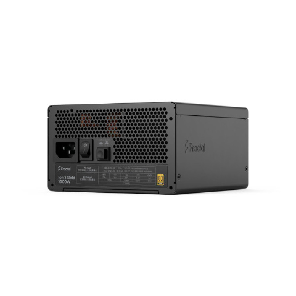 FRACTAL DESIGN Ion 3 Gold 1000W Black, EU (FD-P-IA3G-100-EU)