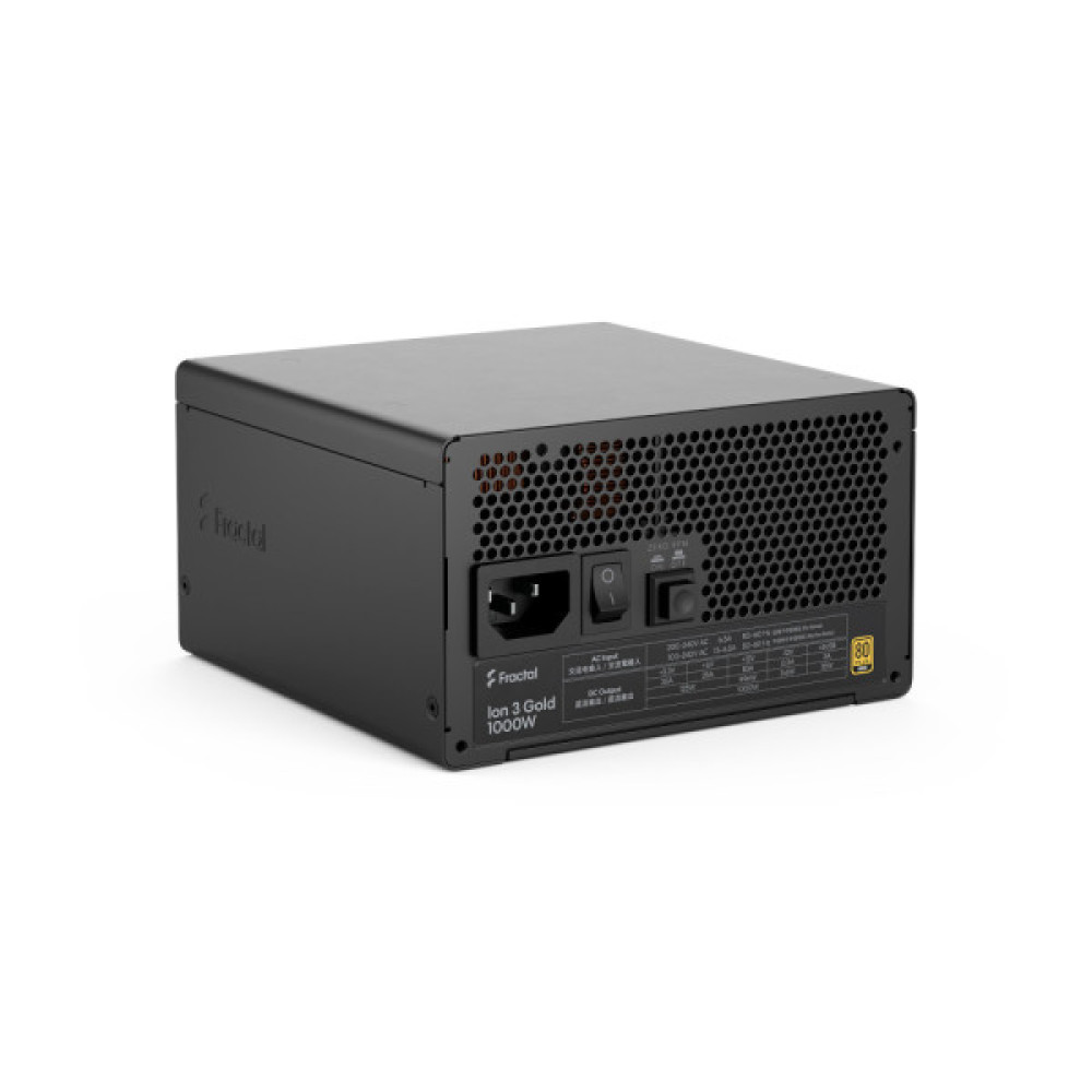FRACTAL DESIGN Ion 3 Gold 1000W Black, EU (FD-P-IA3G-100-EU)