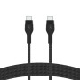 Дата кабель USB-C to USB-C 1.0m Belkin (CAB011BT1MBK)