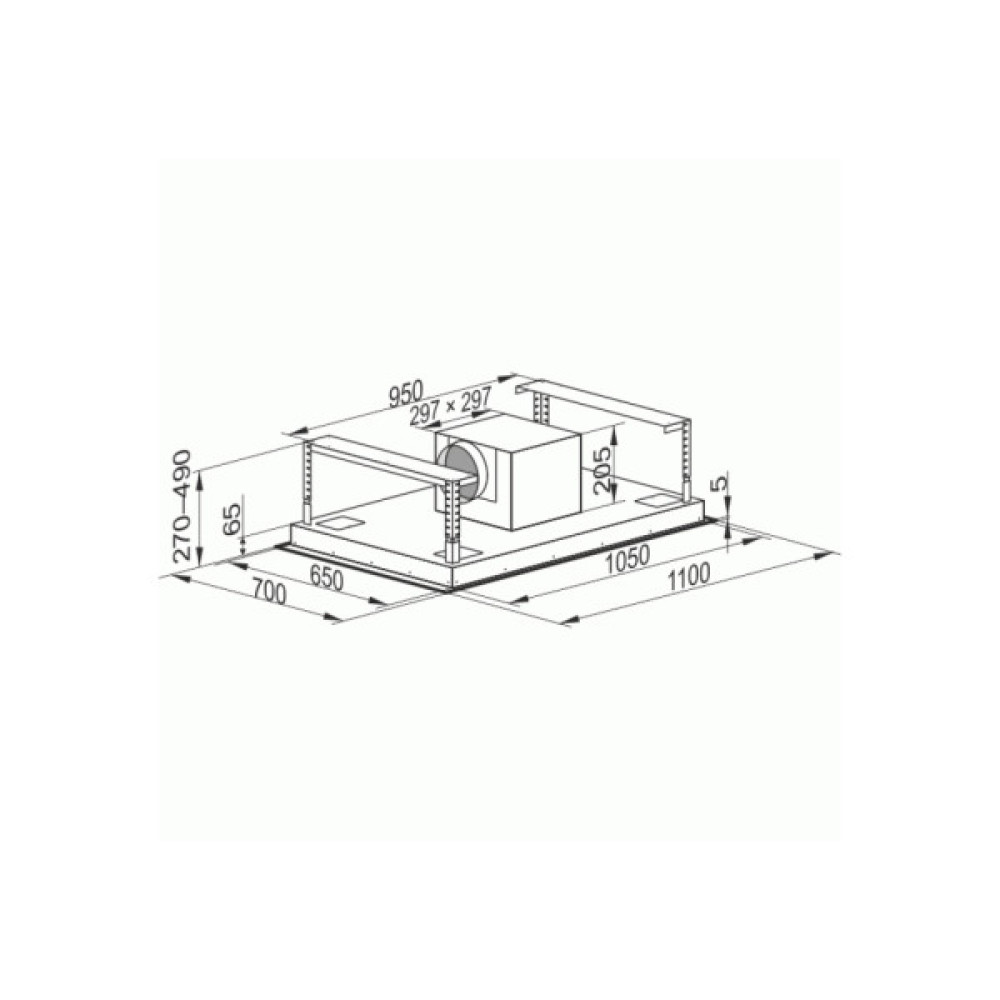 Витяжка кухонна Kaiser EA 1145 Eco (РН014710)