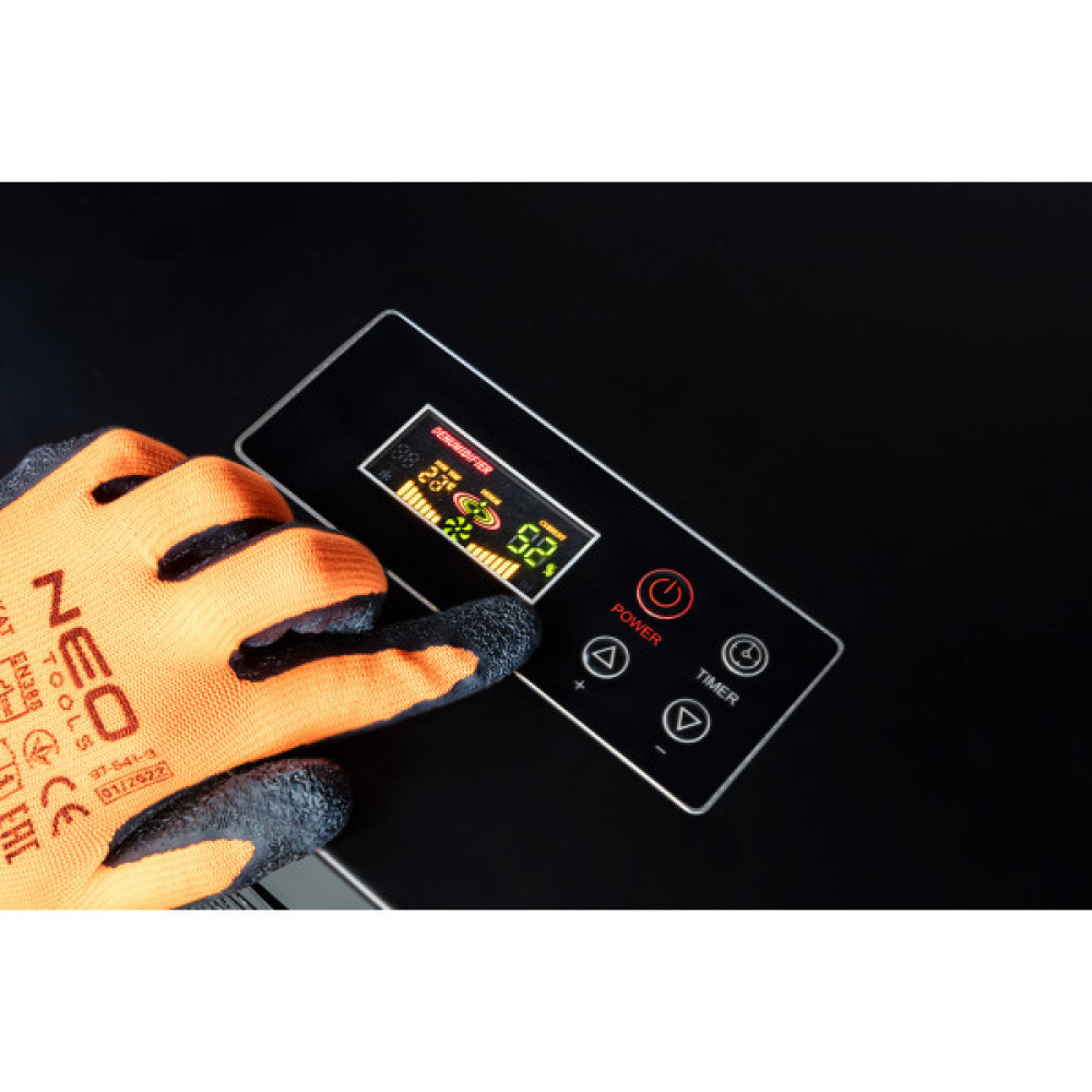 Осушувач повітря промисловий Neo Tools 90л/добу 310м кв 500м куб/год 1000Вт LCD дисплей ел.керування таймер IP22