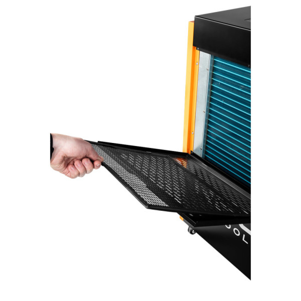 Осушувач повітря промисловий Neo Tools 90л/добу 310м кв 500м куб/год 1000Вт LCD дисплей ел.керування таймер IP22