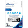 USB флеш накопичувач Mediarange 32GB Black/Silver USB 2.0 (MR911) USB флеш накопичувач Mediarange 32GB Black/Silver USB 2.0 (MR911)