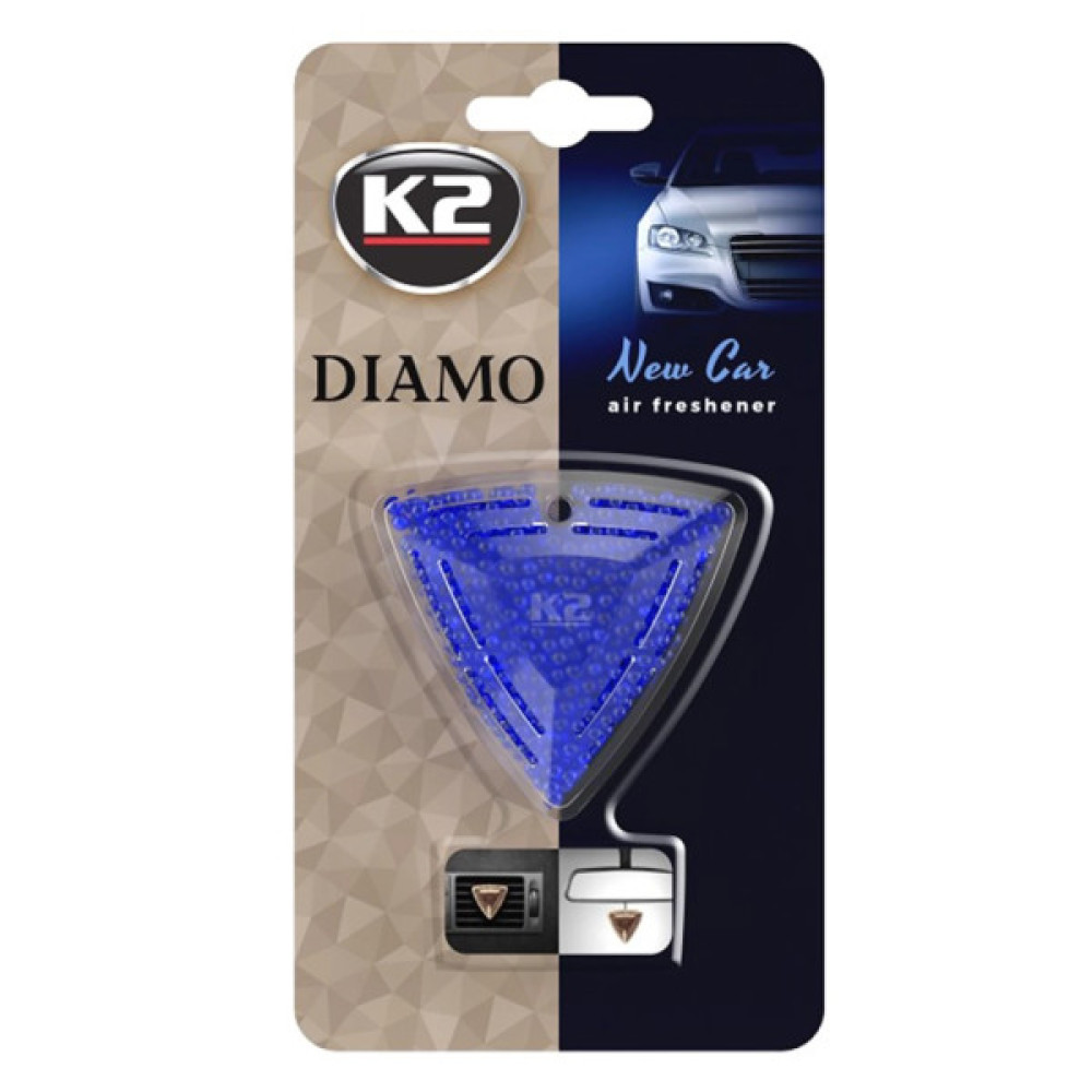 Ароматизатор для автомобіля K2 Diamo "Нове авто" 15 г (V88NCA)