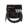Інструментальний кабель Fender Cable Deluxe Series 15' Angled Black Tweed (228453) Інструментальний кабель Fender Cable Deluxe Series 15' Angled Black Tweed (228453)