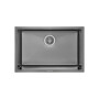 Мийка кухонна GRANADO Under top L STEEL S201 black (GS09201B) Мийка кухонна GRANADO Under top L STEEL S201 black (GS09201B)