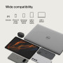 Кабель USB-C > USB-C заряджання/синхронізації Belkin 2м, 60Вт, Type-C, плетений, білий Кабель USB-C > USB-C заряджання/синхронізації Belkin 2м, 60Вт, Type-C, плетений, білий