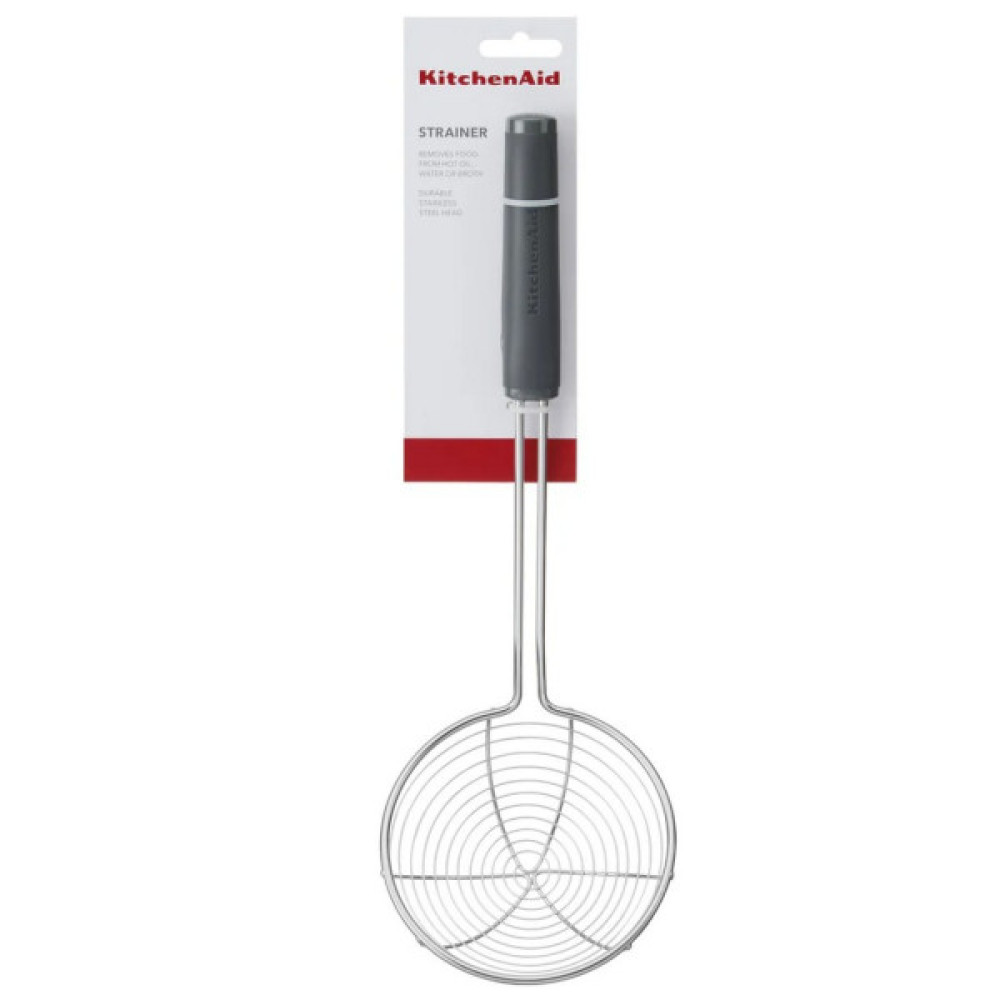Шумовка KitchenAid Coreline, 37,3 см, сірий (KAS010OHCGG)