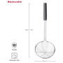 Шумовка KitchenAid Coreline, 37,3 см, сірий (KAS010OHCGG) Шумовка KitchenAid Coreline, 37,3 см, сірий (KAS010OHCGG)