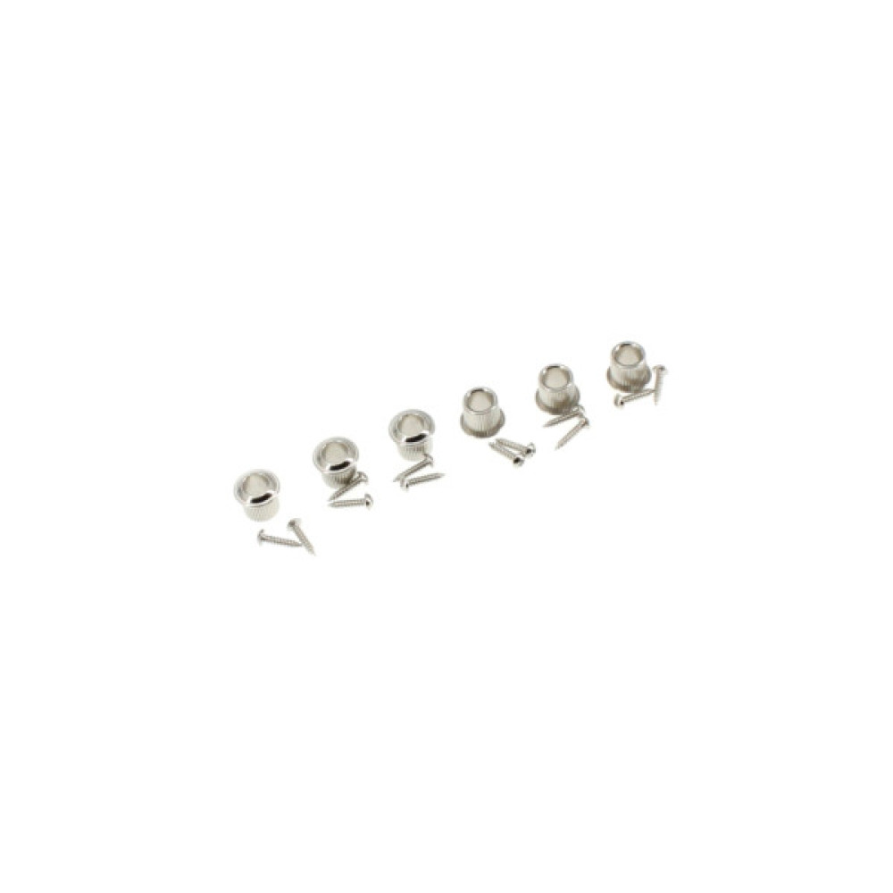 Кілки для гітари Graph Tech PRN-3422-N0 Acoustic 3+3 Butterbean Button Nickel (235526)