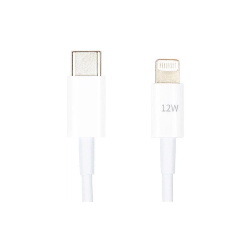 Дата кабель USB-C to Lightning 1.0m 12W PowerPlant (CA913275)