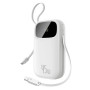 Батарея універсальна Baseus 10000mAh EnerFill FC31 Qpow 3 45W PD/3.0 QC/4.0 White (E0028C01)