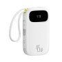 Батарея універсальна Baseus 10000mAh EnerFill FC31 Qpow 3 45W PD/3.0 QC/4.0 White (E0028C01)