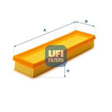 Повітряний фільтр для автомобіля UFI 30.025.00