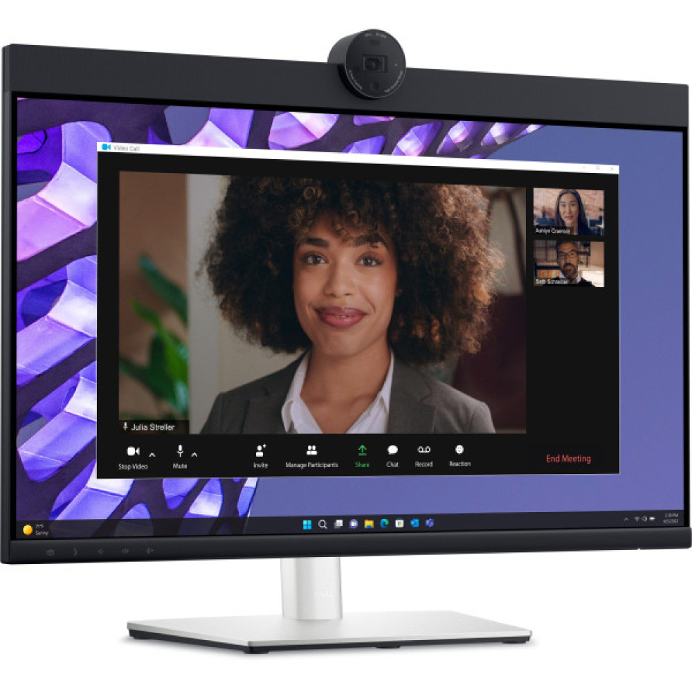 Монітор DELL 23.8" P2424HEB HDMI, DP, USB-C, RJ-45, MM, IPS, sRGB 99%, Pivot, Cam