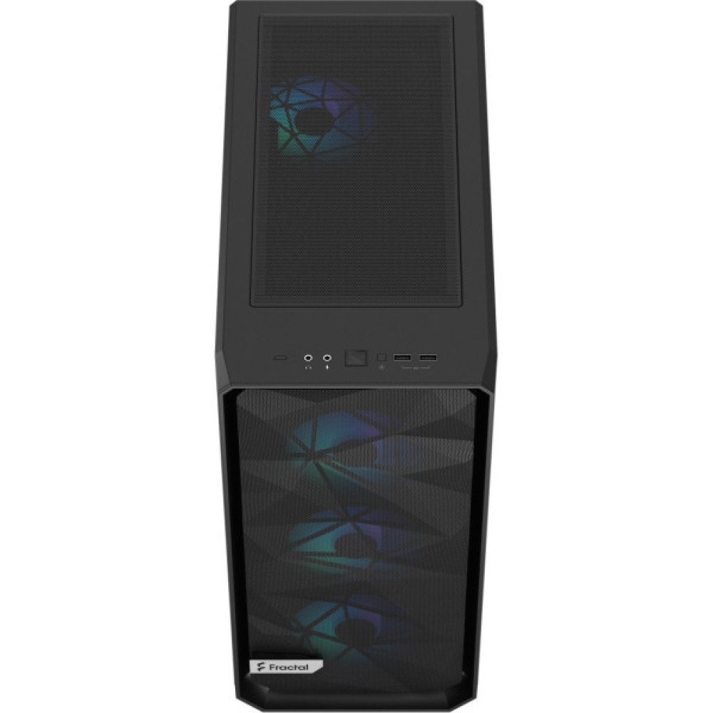 Корпус для ПК Fractal Design Meshify 2 Compact Lite RGB Bla (FD-C-MEL2C-05)
